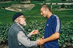 Abbé Pierre et Zinedine Zidane, permière rencontre le 26.08.2000