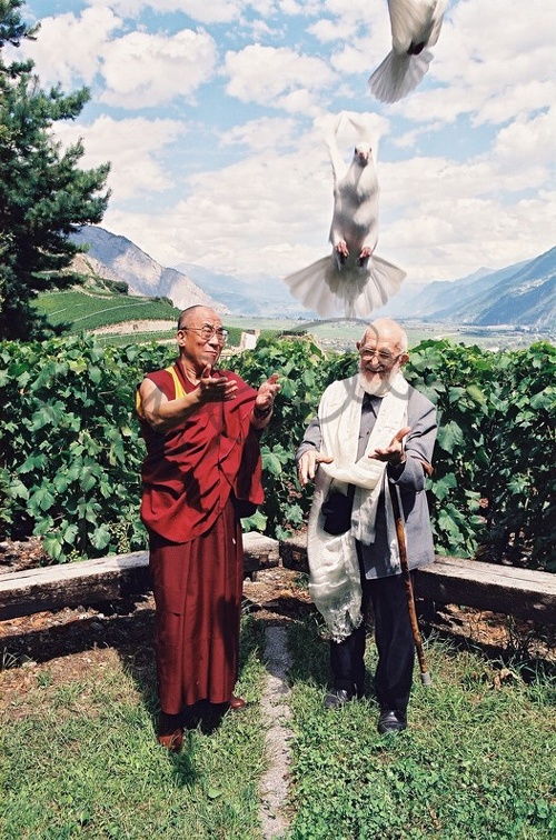 Abbé Pierre & Dalai Lama (307)