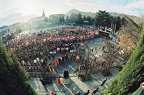 Pascal Couchepin, réception à Sion et Martigny en 2002