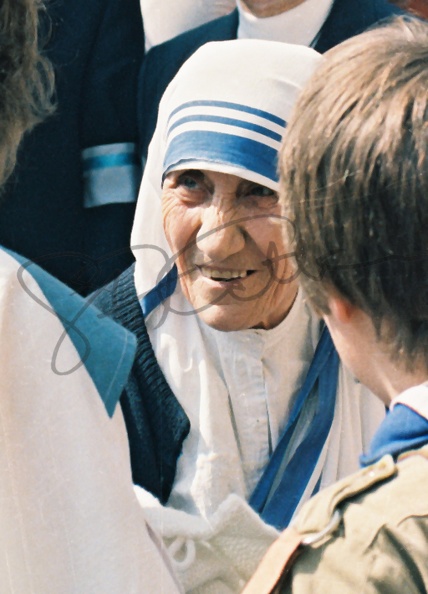 Mère Teresa Lausanne 1985