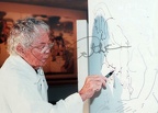 Hans Erni 90 ans Fondation Gianadda 1998 dédicacée
