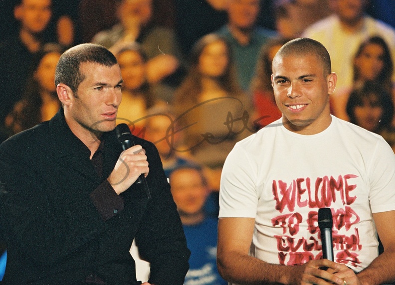 Zinedine Zidane Ronaldo Paris 19.03.2003