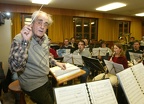 Michel Legrand avec la fanfare de Lens 6.02.2004