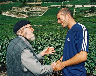 Abbe Pierre & Zidane Saillon 2000