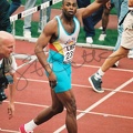 Leroy Burrell record du monde 100m en 9s85 athletissima Lausanne 1994