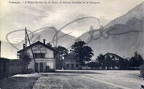 Hôtel Buffet de la gare, le Grand Combin et le Catogne