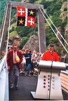 Inauguration passerelle Dorénaz discours Alexandre Revaz 24.6.2002