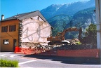 Démolition grange pour boucherie Revaz 1999
