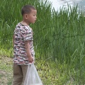 L'enfant et les poissons rouges- Beijing 2011
