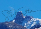 Pierre Avoi et la lune le 17.02.2013