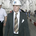 Moritz Leuenberger Tunnel du Lötschberg 2005