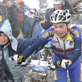 Pascal Corti Pas de Lona 2005 avec son fils Romain