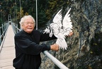 Hans Erni passerelle à Farinet Saillon