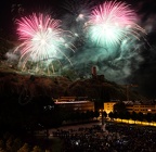 Martigny, feux du 1er août 2016 au Château de la Bâtiaz 